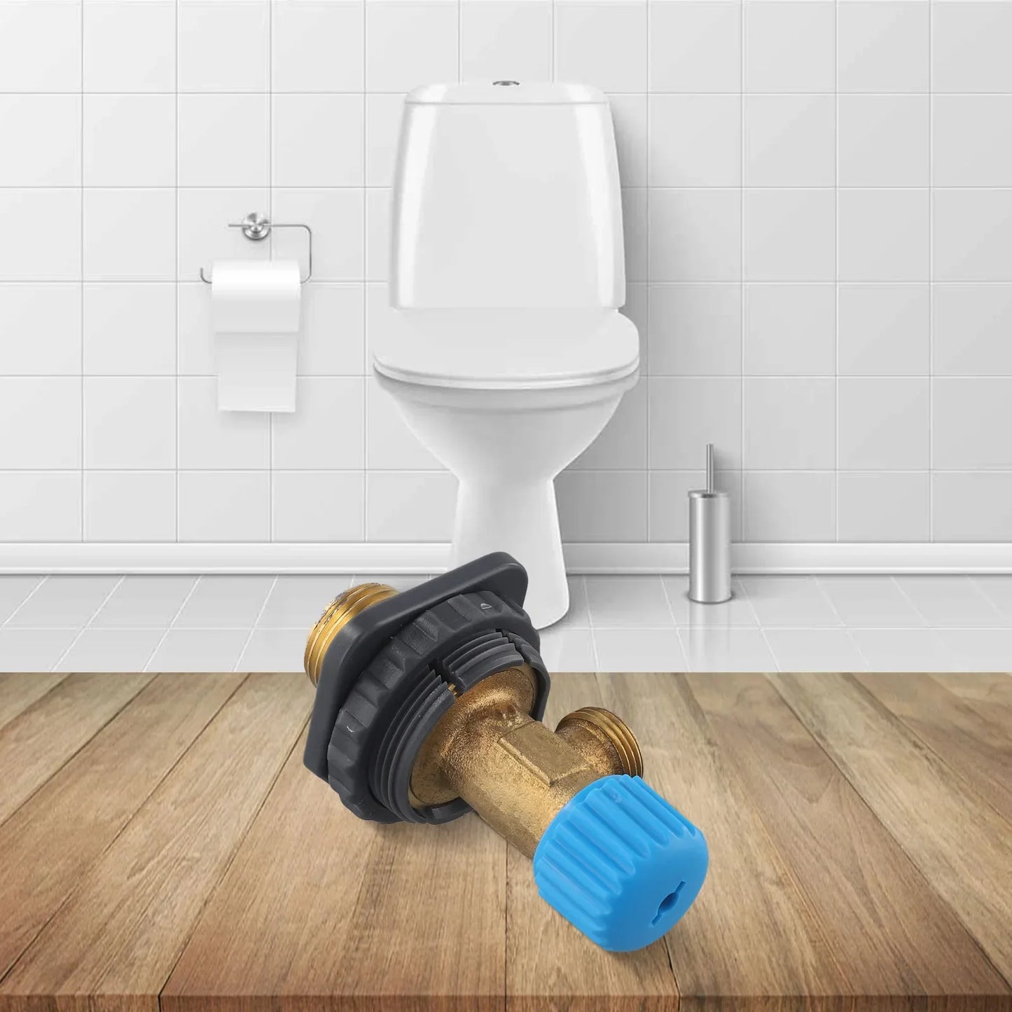 Solid Brass G3/8 Angle Valve – Toilet Cistern Replacement