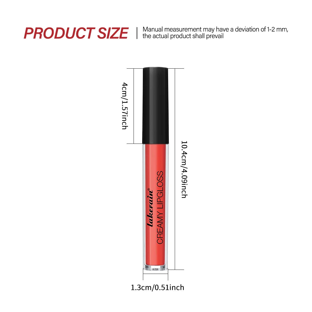 Waterproof Lip Stain 8 Colors Creamy Lip Gloss Long Lasting Non Fading Moisturizing Velvet Liquid Lipstick Moisture Makeup Peaceful Pleasures Health and Wellness