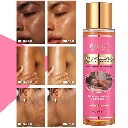 AILKE Organic Carotene Brightening Body Oil | Vitamin E & Rose Brightening Body Oil Peaceful Pleasures Health and Wellness