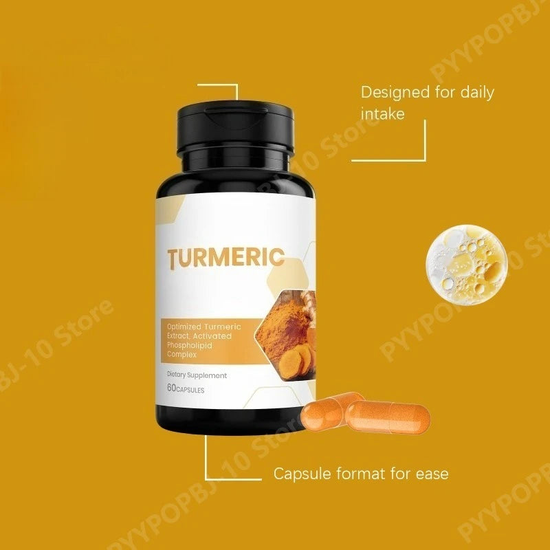 Turmeric Compound Nutrition Capsules | Daily Vitality Support
