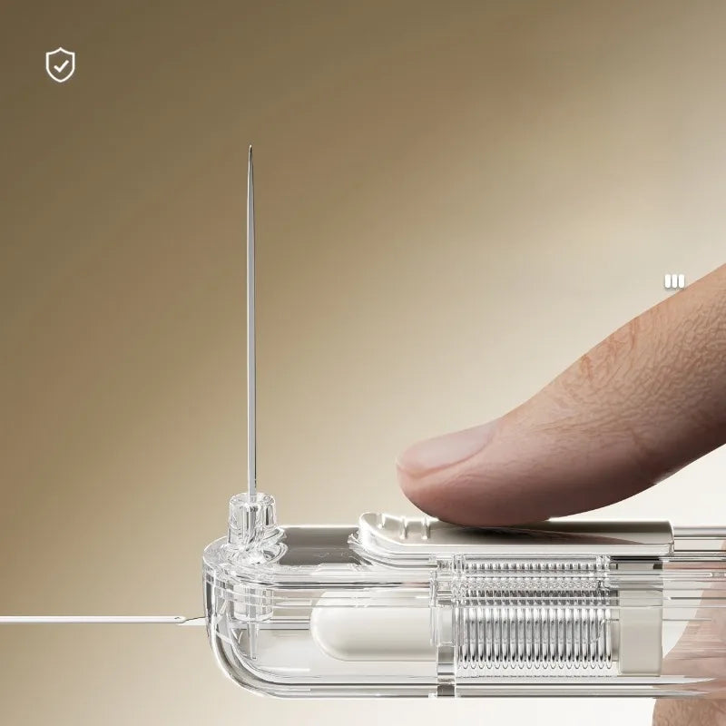 Transparent Needle Threader | Easy Eye-Friendly Sewing Tool