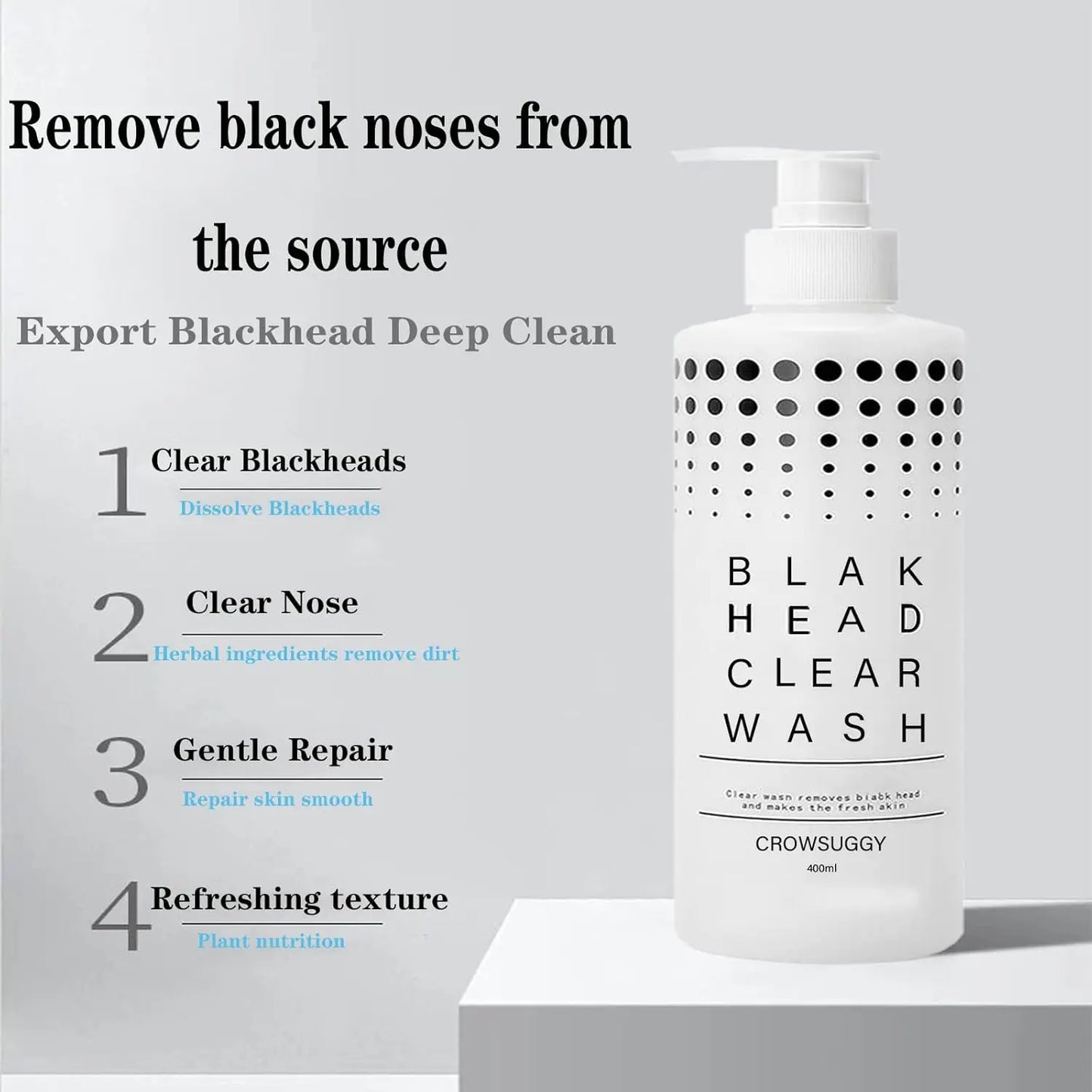 400ml Facial Exfoliation Liquid – Deep Pore Cleansing Treatment