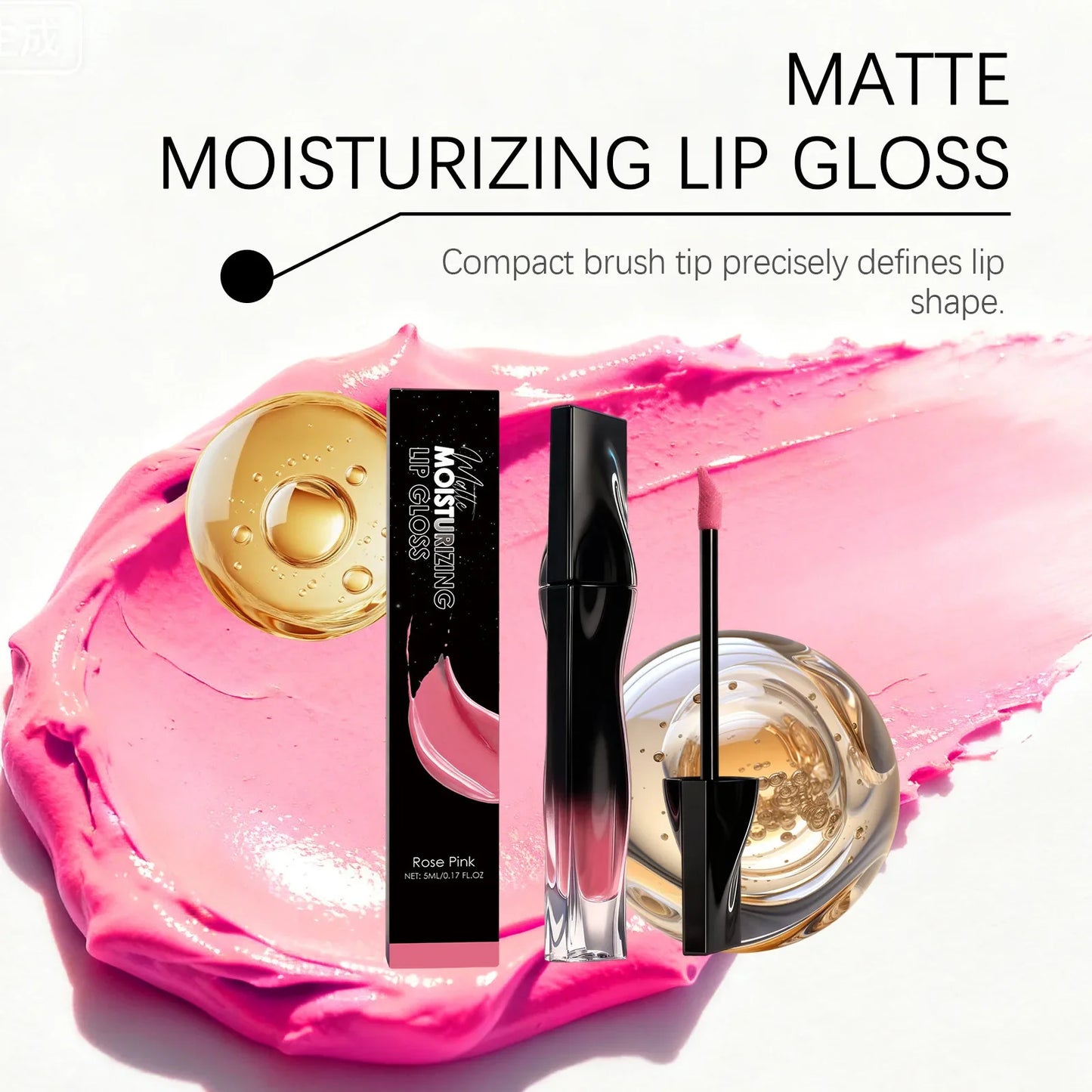 Matte Lip Balm 6-Color Lipstick – Lasting Pigment & Moisturizing