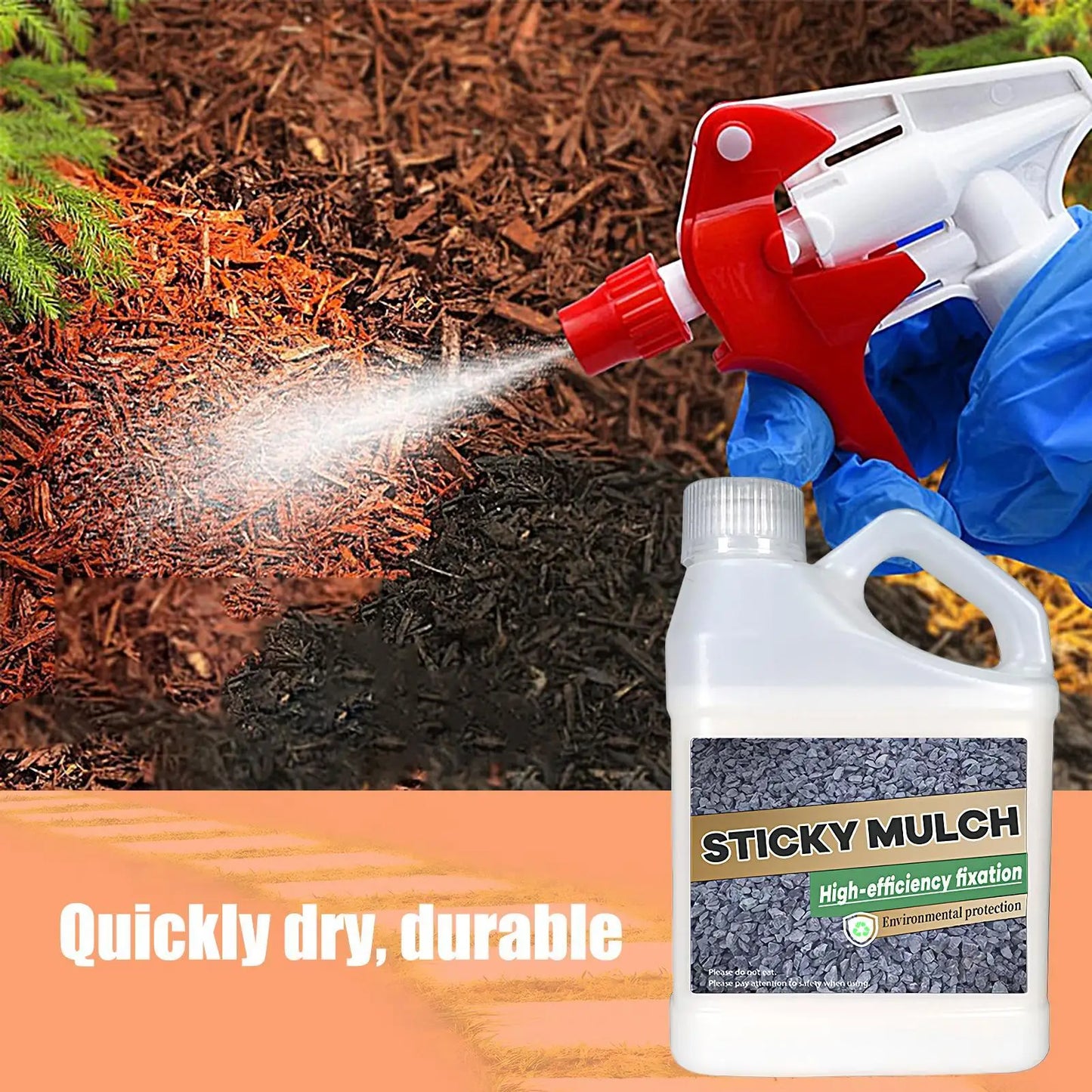 500g Quick-Drying Landscape Adhesive | Clear Waterproof Stone Glue