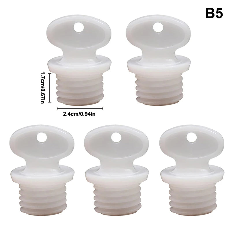 Hot Water Bottle Replacement Stoppers – Leakproof Plastic Plugs