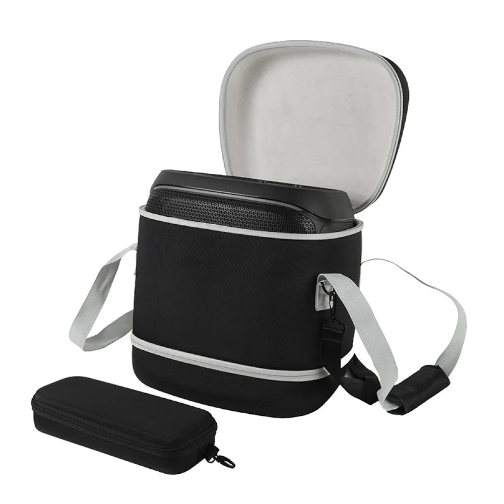 Portable Carrying Organizer Bag For Partybox Encore2 Speaker With Shoulder Strap And Microphone Bag Speaker Storage Accessory Peaceful Pleasures Health and Wellness