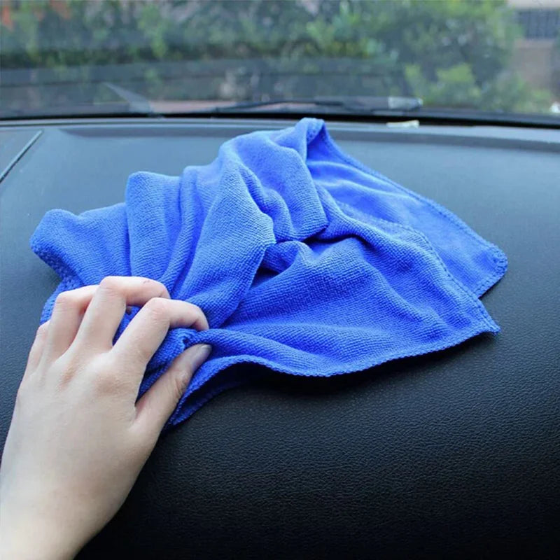 Microfiber Car Wash Cleaning Cloths 10/20 Pack – 28x28cm