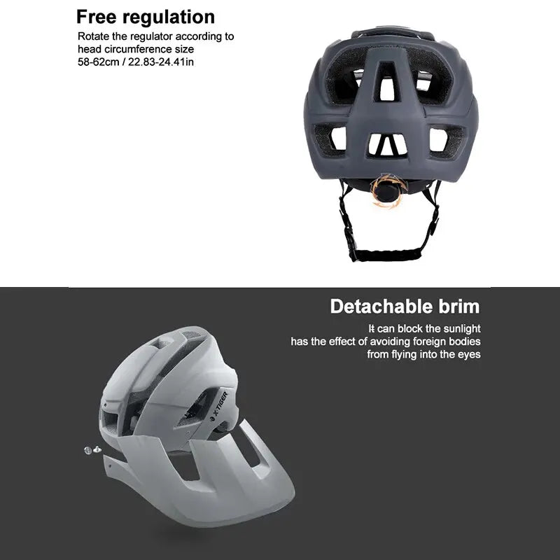 X-TIGER Ultra-Light Road & Mountain Bike Helmet | 58–62cm