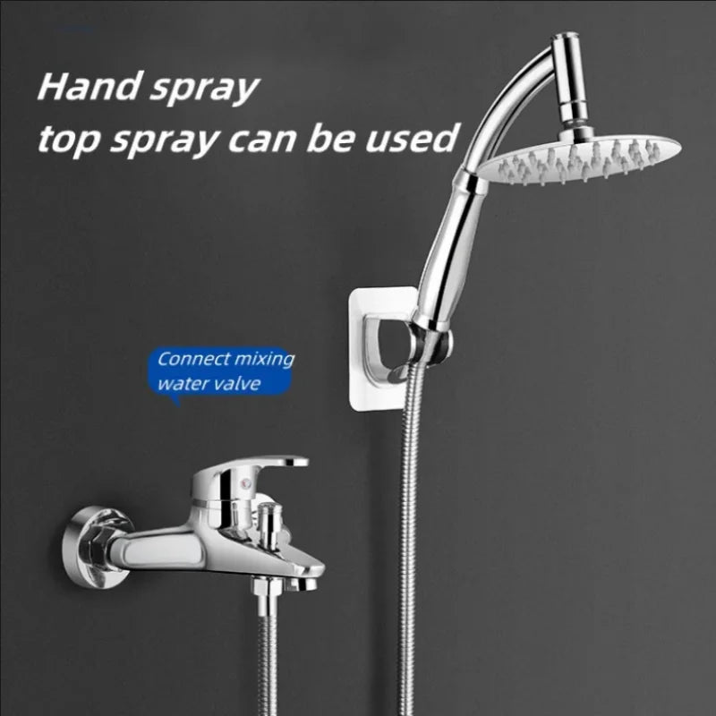 Adjustable Shower Head Extension Arm | Chrome G1/2" ABS