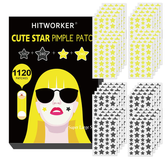 Invisible Waterproof Hydrocolloid Acne Patches – All Skin Types Hydrocolloid Acne Patch Peaceful Pleasures Health and Wellness 1120PCS