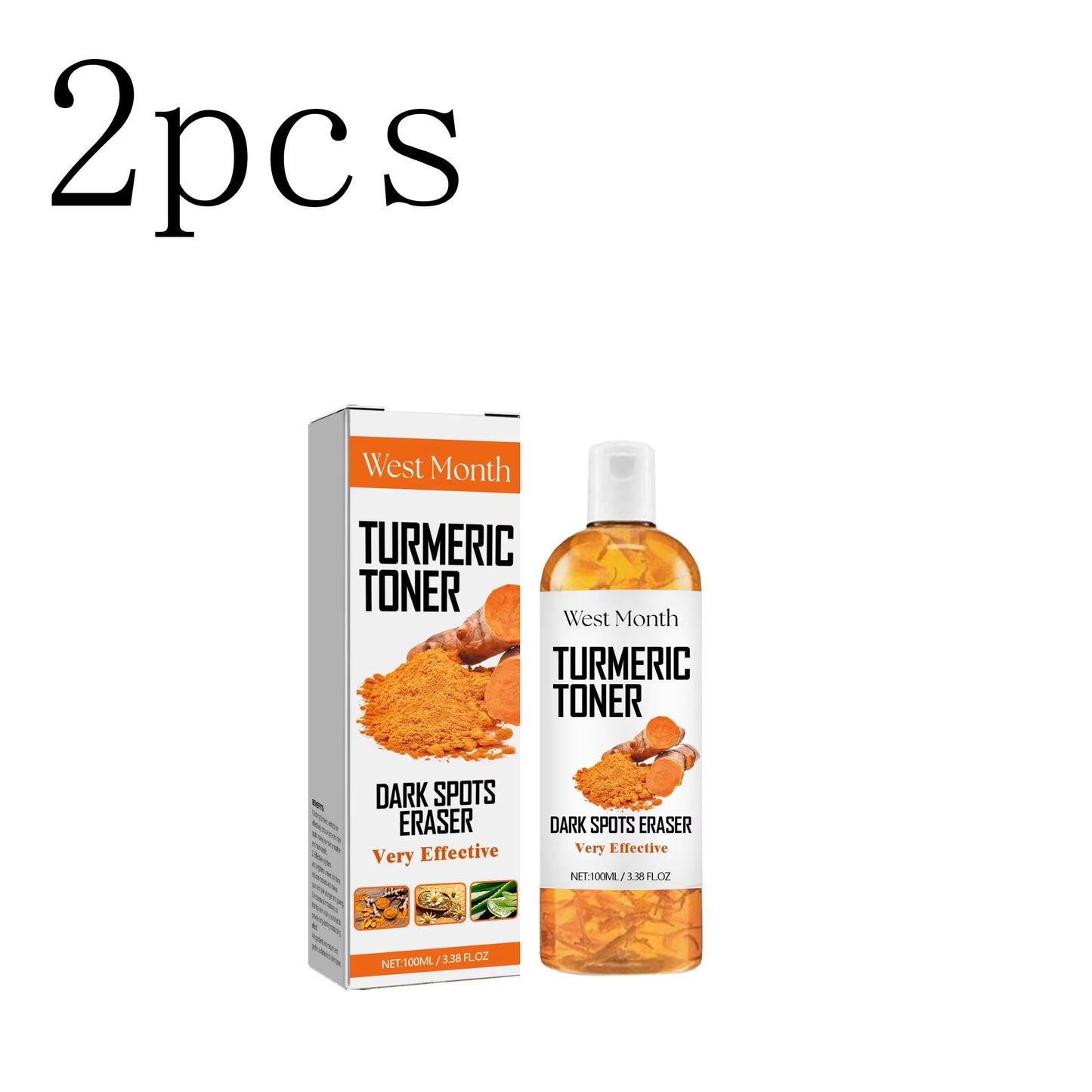 Brightening Turmeric Facial Toner – Hydrating & Firming