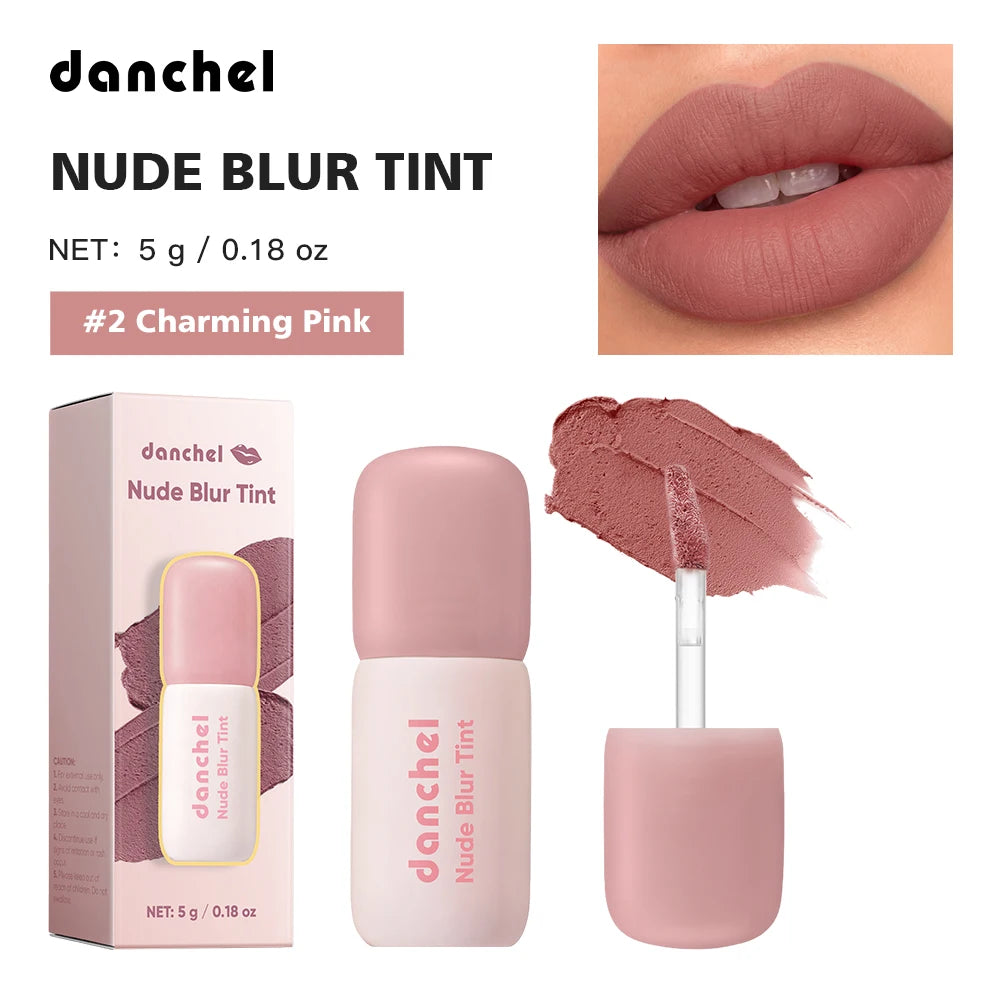 Nude Blur Tint Smudge‑proof Visibly Smooths Lip Lines Airy Matte Texture Lip gloss Wide Range of Shades 2-in 1 Lip & Cheek Tint Peaceful Pleasures Health and Wellness Charming Pink