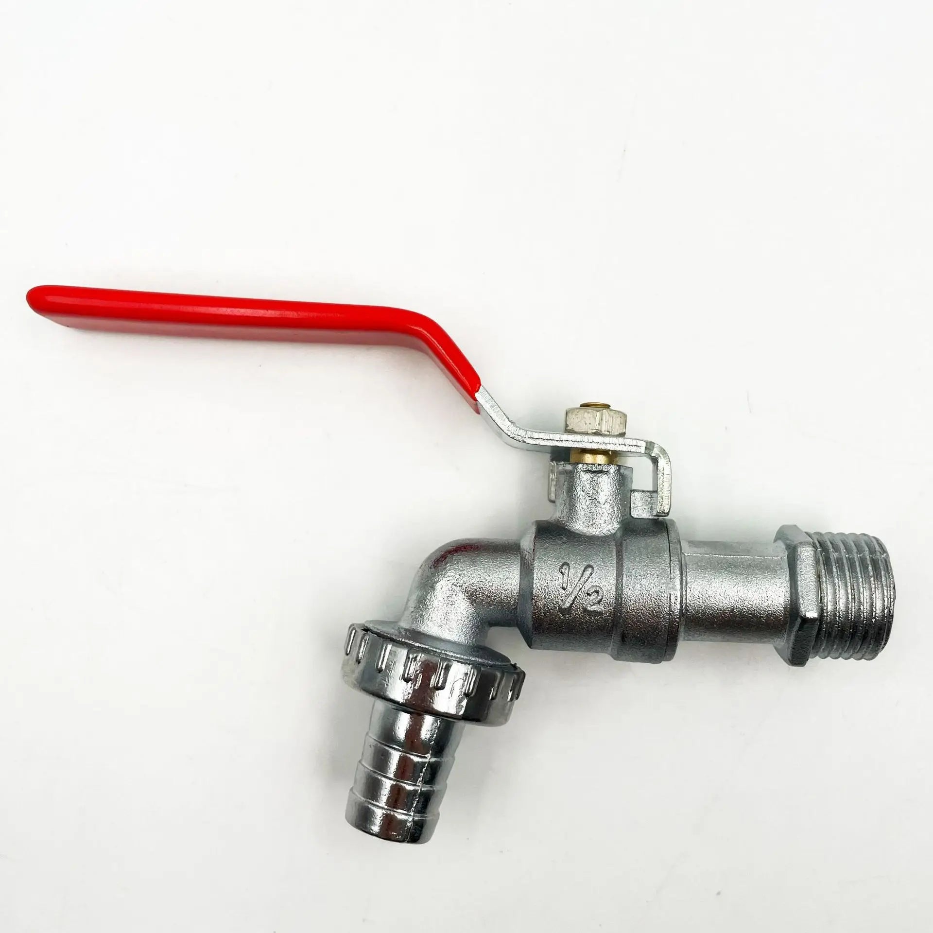 Single Control IBC Ton Bucket Accessories Zinc Alloy Faucet 1/2-3/4 Inch Antifreeze Outdoor Garden Washing Machine Faucet Peaceful Pleasures Health and Wellness 1 2 (4 points)