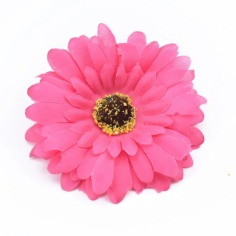 Silk Gerbera Artificial Flowers 10/20 Pcs – Wedding & Home Decor