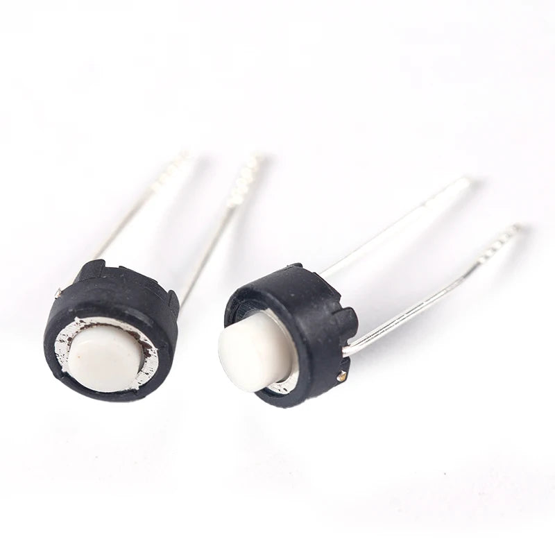 50pcs DIP Tactile Push Button Micro Switch 6x6mm (4.3mm/5mm) Tactile Micro Switch Peaceful Pleasures Health and Wellness
