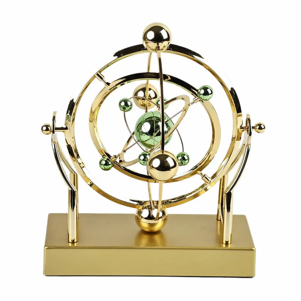 Celestial Orbit Kinetic Pendulum Sculpture | Desk Décor