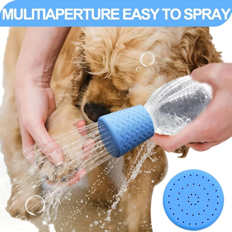 Portable Pet Shower Head – Silicone Bath Sprayer for Dogs & Cats