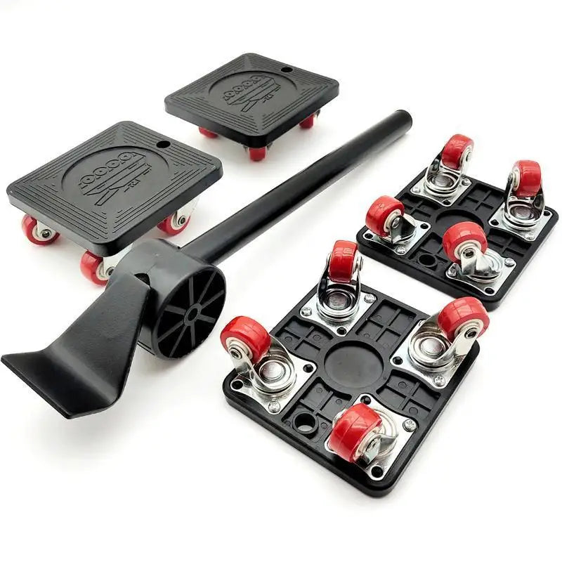 Heavy Furniture Mover Dolly Lifter 360 Rotation 5-Wheel Dollies Stuff
