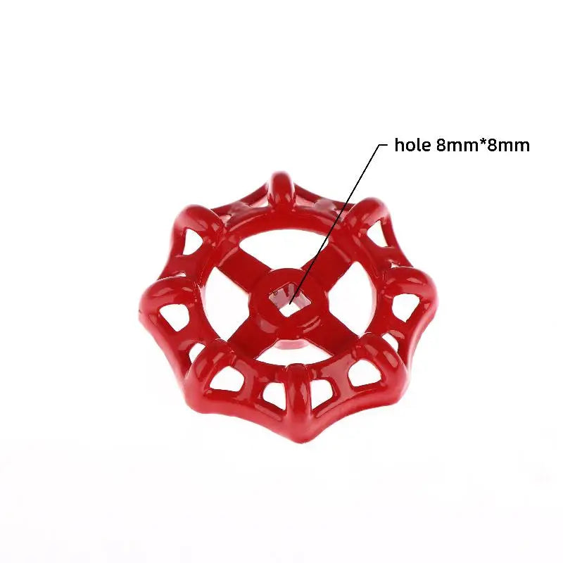 1pc Handle Gate Ball Valve Hand Wheel Shutoff Value Water Pipe Fittings Inner Hole 5/6/7/8/9mm Cast Iron Valve Peaceful Pleasures Health and Wellness 8MM