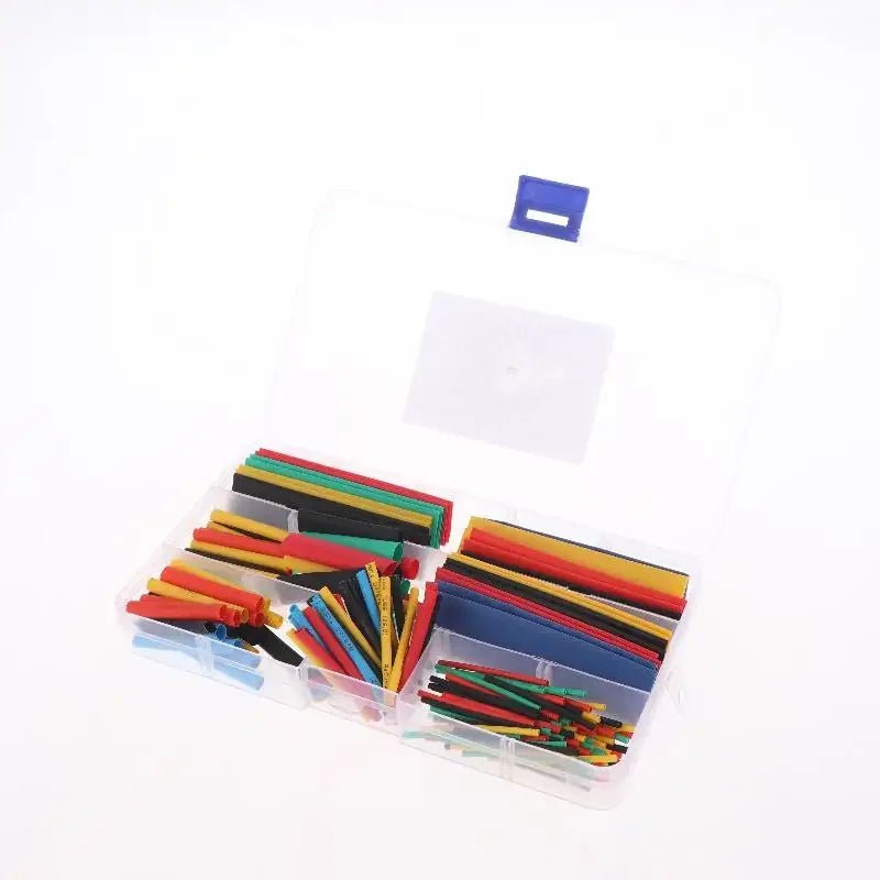 2:1 Heat Shrink Tubing Kit – Wire & Cable Insulation Set Heat Shrink Tubing Kit Peaceful Pleasures Health and Wellness 164pcs boxed