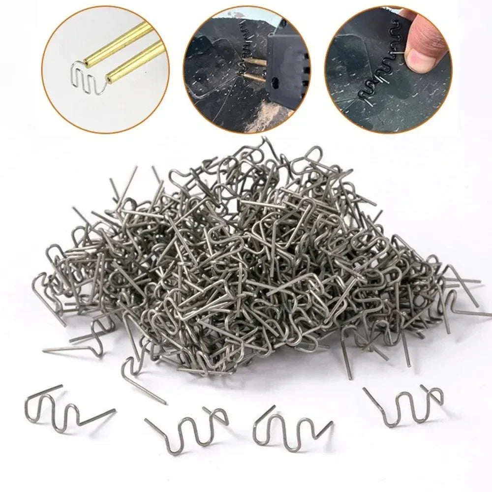 300pc Hot Stapler Staples | Stainless Steel Plastic Welding Kit