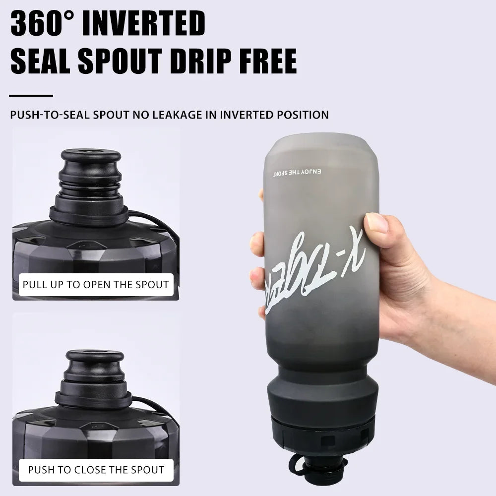 X-TIGER 650ml Cycling Water Bottle – BPA-Free Squeeze & Leak-Proof