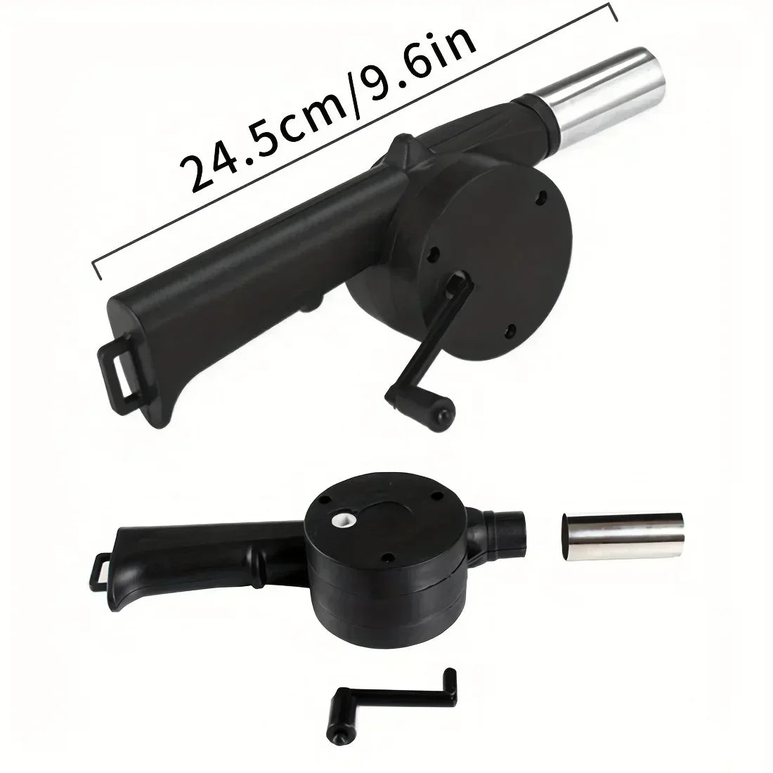 Barbecue Blower Manual Barbecue Tools Barbecue Stove Ignition Special Hand Cranked Ignition Tools Charcoal Barbecue Accessories Peaceful Pleasures Health and Wellness