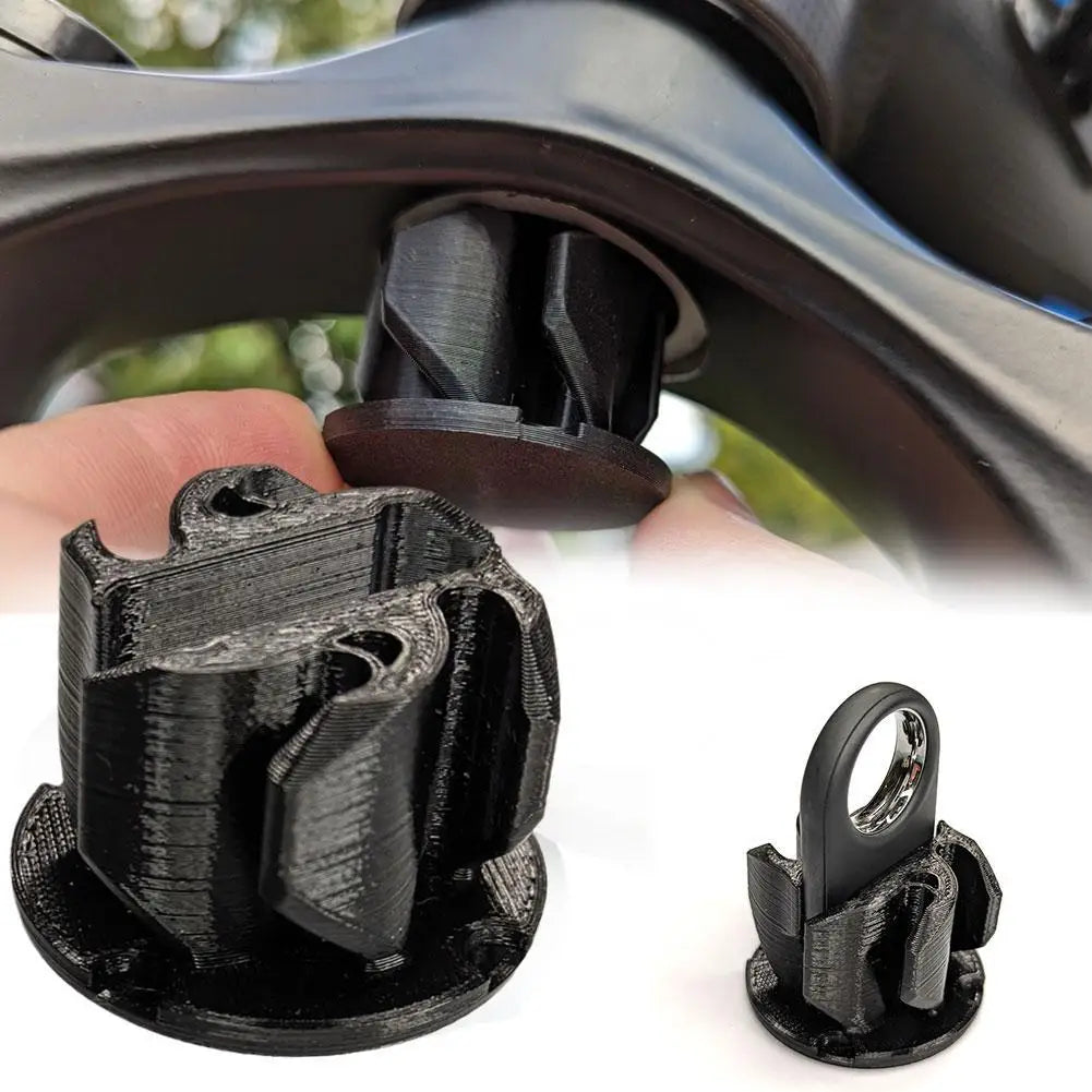 Samsung SmartTag2 Bike Fork Mount – TPU Bracket for 31–38mm