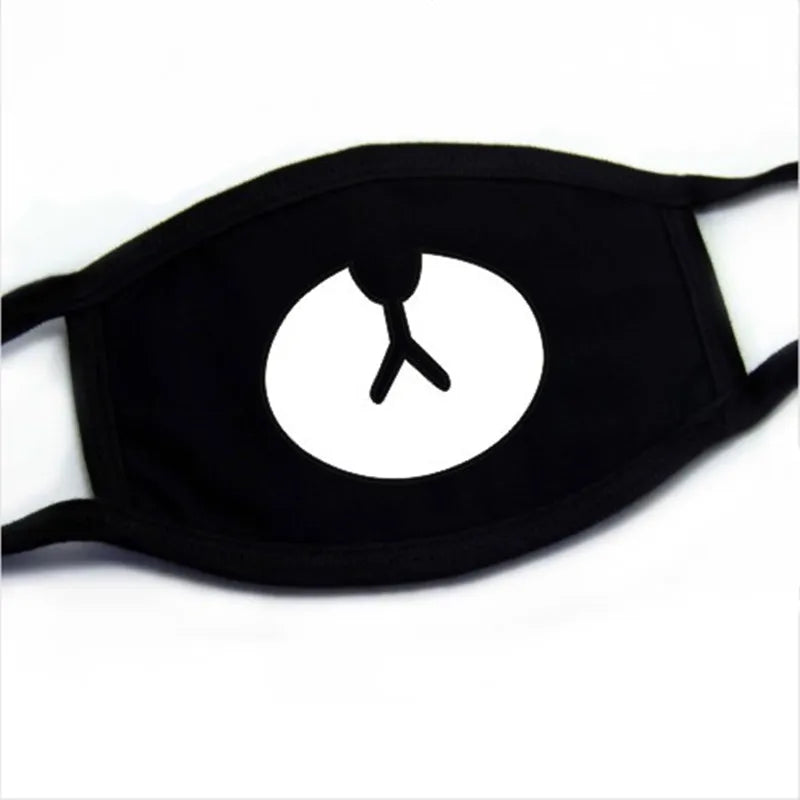 Cartoon Cotton Face Mask | Anti-Dust Windproof Unisex