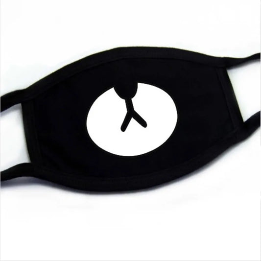 Cartoon Cotton Face Mask | Anti-Dust Windproof Unisex Cotton Face Mask Peaceful Pleasures Health and Wellness