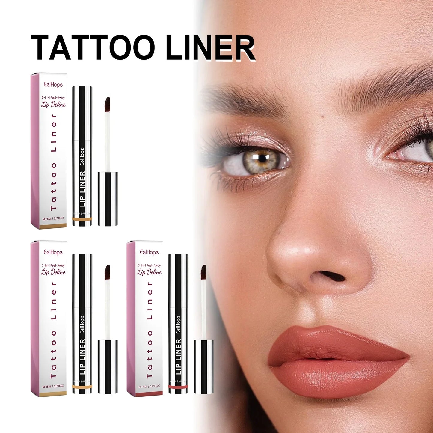 Eelhope Peel Off Lip Liner – Waterproof & Moisturising