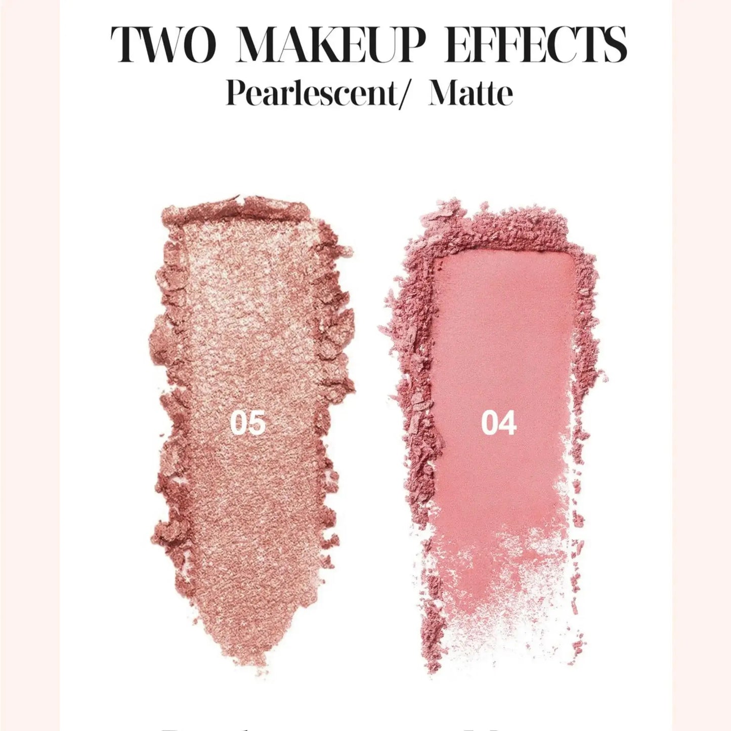HANDAIYAN 12-Color Waterproof Shimmer Eyeshadow Stick + Brush