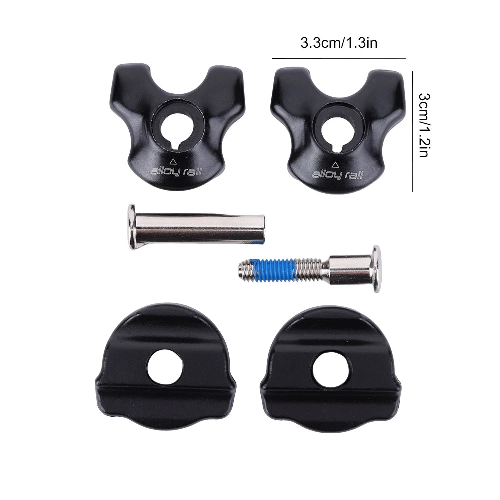 Bicycle Seat Pipe Clamp Conversion Sleeve Carbon Rail Cushion Seatpost Clips Bicycle Seatpost Clamp for Oval/Round Clips Peaceful Pleasures Health and Wellness