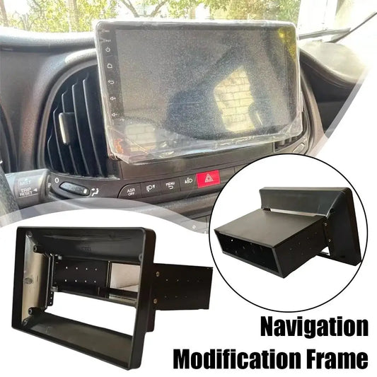 1DIN To 9 /10.1 Inch Autoradio Car Frame Plate Adapter Navigation Panel Universal Car Stereo Radio Fascia Touch Screen Peaceful Pleasures Health and Wellness