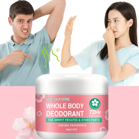YOUNGCOME Aluminum-Free Body Deodorant Stick – 72H Freshness Deodorant Stick Oasis Select