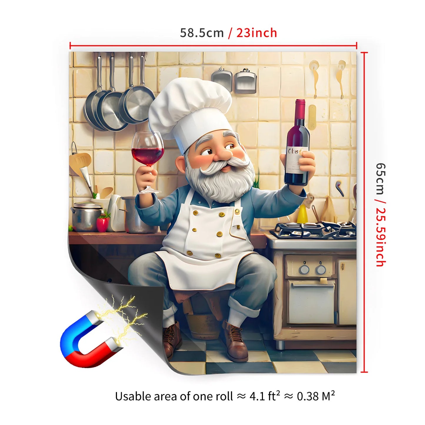 Magnetic sticker for household dishwasher kitchen and refrigerator magnet board Peaceful Pleasures Health and Wellness MDS21