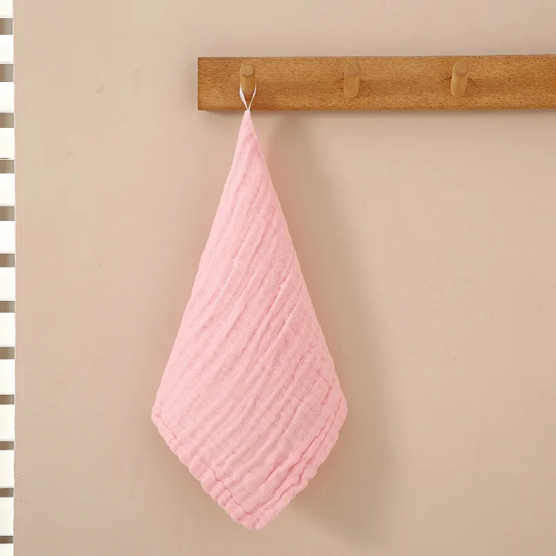 Soft Muslin Baby Washcloths – Gentle Newborn Face Towels