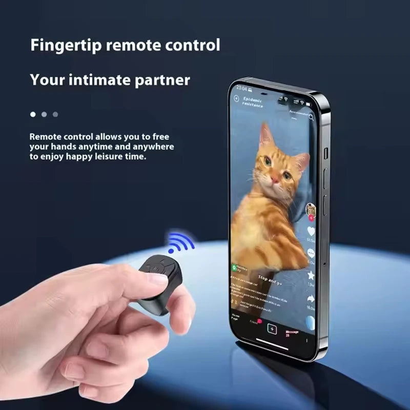 Lenovo Bluetooth Ring Remote – Shutter & Page Turner Control