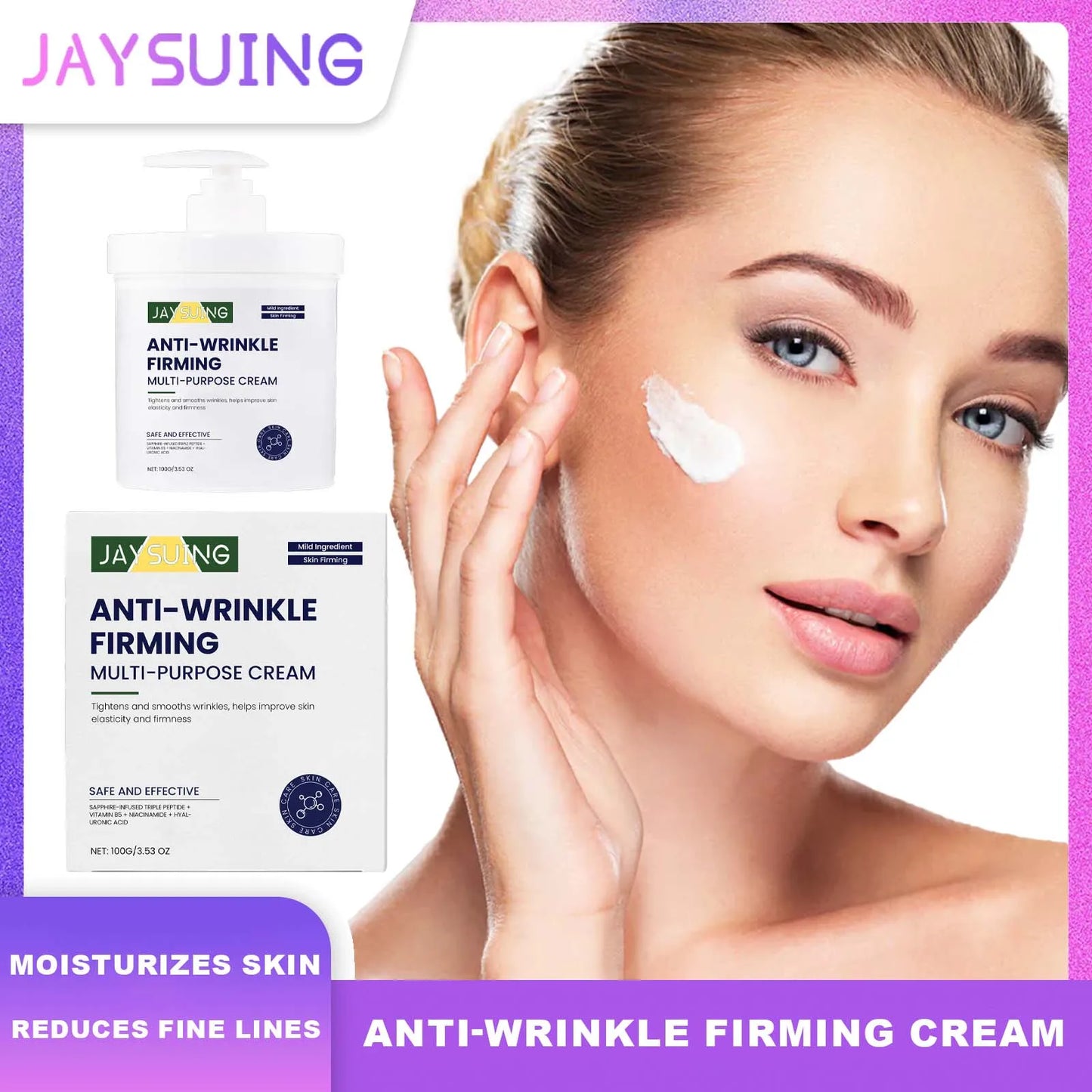 Jaysuing Anti-Wrinkle Firming Face Cream | Moisturizing 100g