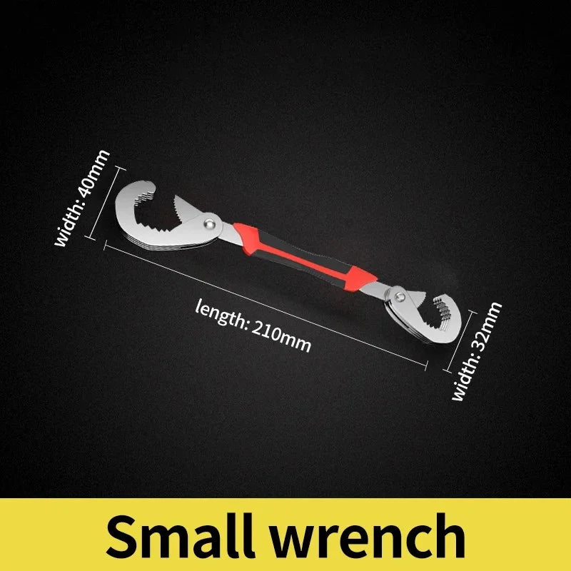 Multipurpose Adjustable Wrench – Quick-Adjust Jaw for Plumbing