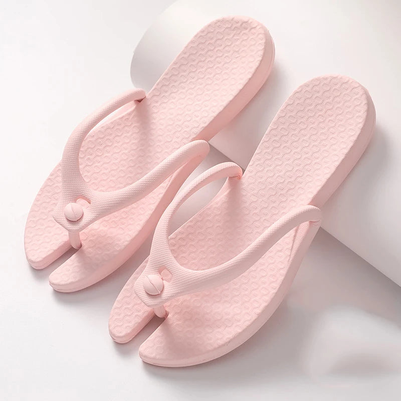 Women's Foldable Travel Flip-Flops | Summer Beach Flat Sandals