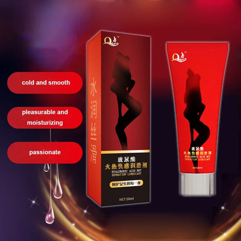 Hyaluronic Acid Personal Lubricant – Water-Based Intimacy Gel Peaceful Pleasures Health and Wellness