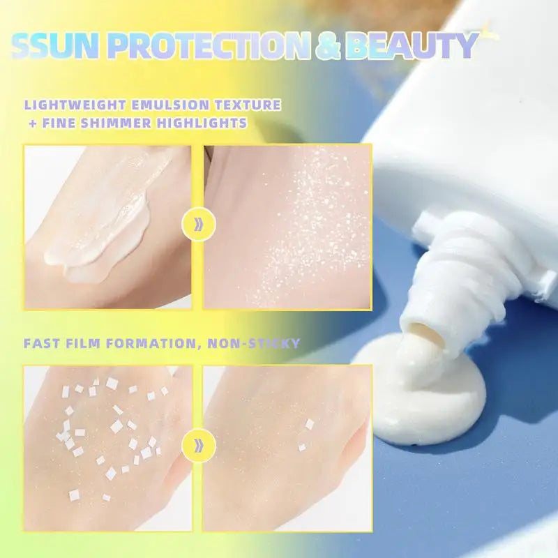 SPF 30 Pearlescent Glow Sunscreen – Face & Body, 28g
