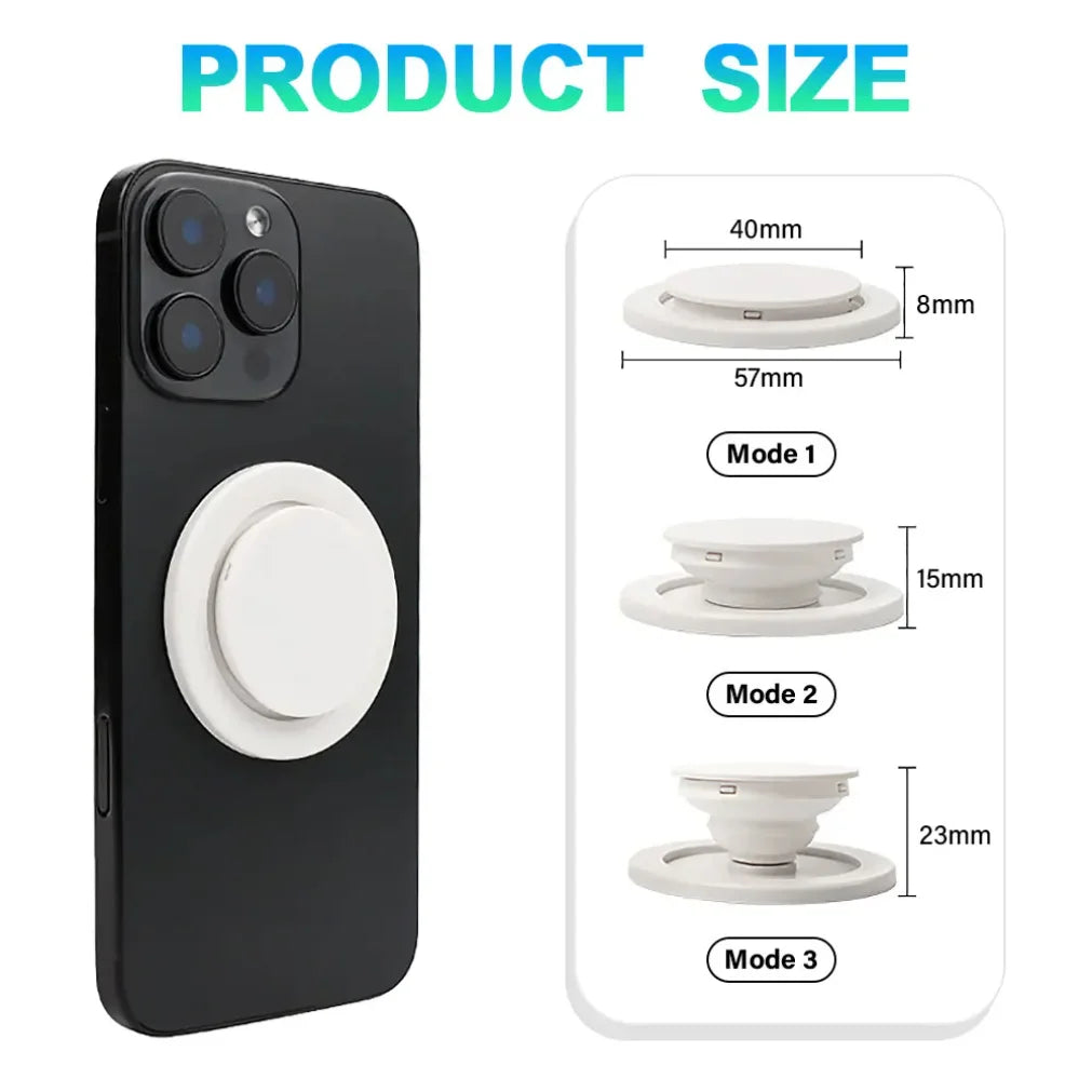 Magnetic Folding Phone Grip Ring Stand for MagSafe