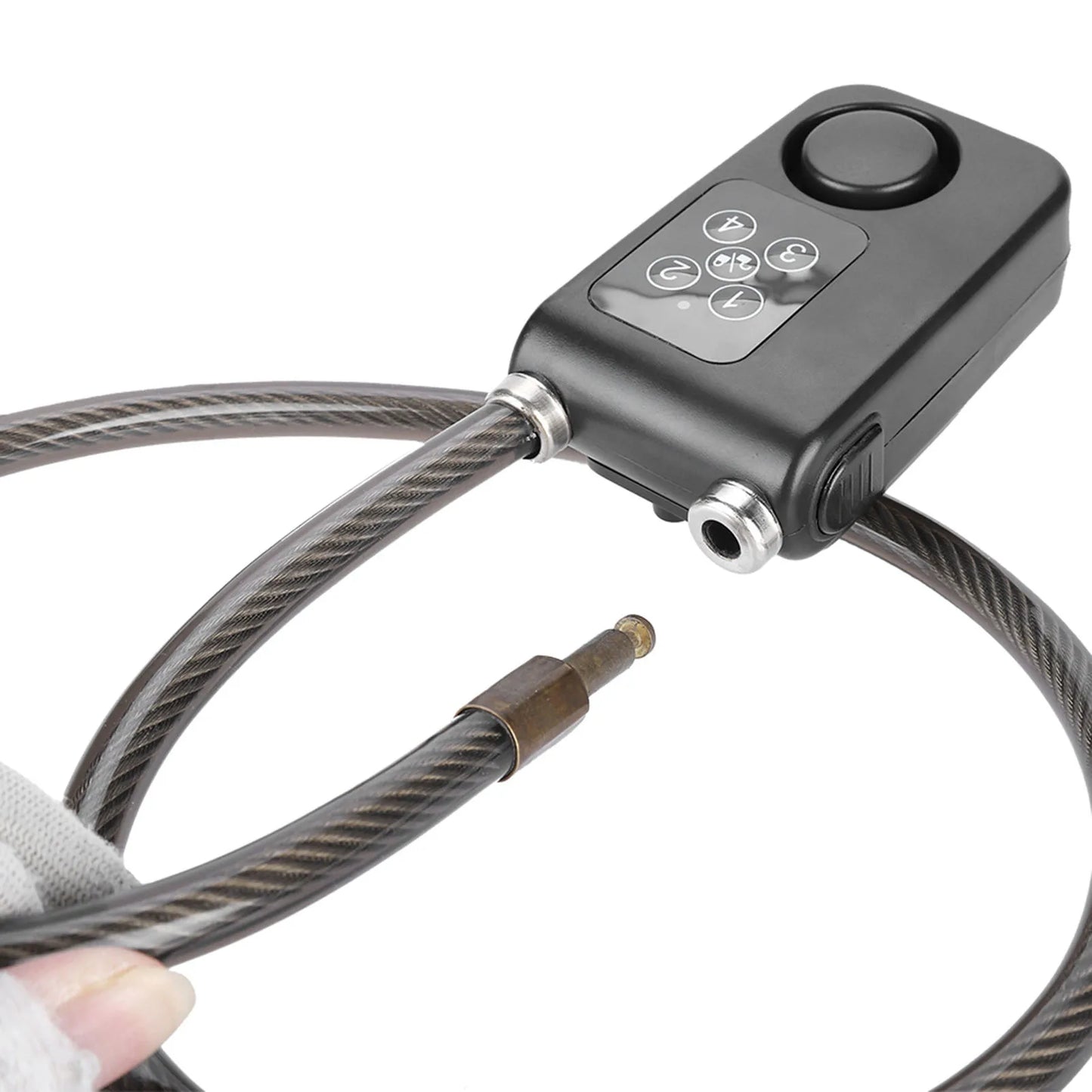 110dB Smart Waterproof Password Alarm Bicycle Lock | IP44