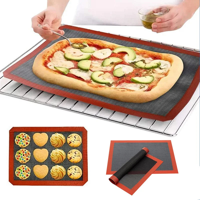 Silicone Baking Mat 30x40cm | Non-Stick BBQ Grill & Oven Mat