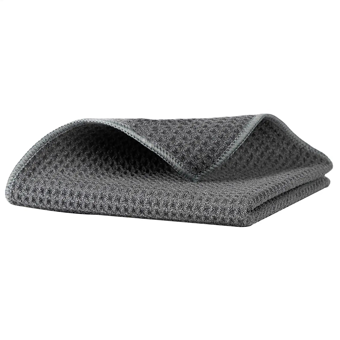 Waffle Weave Microfiber Towels – Lint-Free, Quick-Dry Cleaning