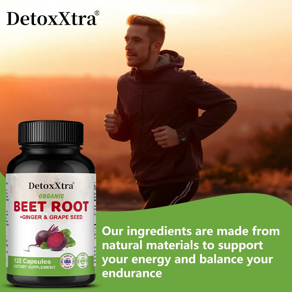 Beet Root Capsules for Athletic Performance Support Peaceful Pleasures Health and Wellness