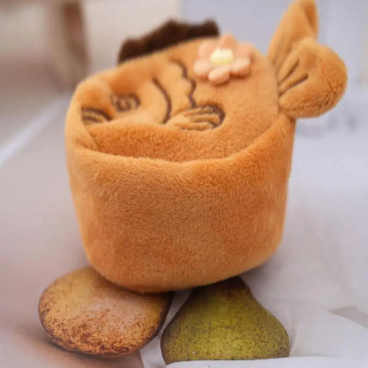 Kawaii Taiyaki Fish Plush Coin Purse | Zippered Mini Wallet Plush Coin Purse Oasis Select