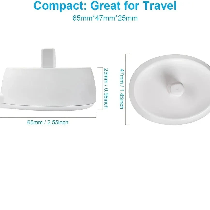 HOMEFISH 1pc Electric Toothbrush Replacement Charger For More Safety Compatible with Most Oral B Toothbrush Peaceful Pleasures Health and Wellness